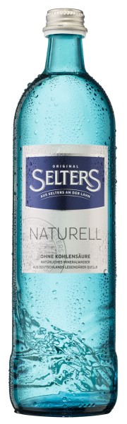 12 x bouteille gastro en verre Selters Naturell 0,75 l dans sa boîte d'origine, consigne réutilisable