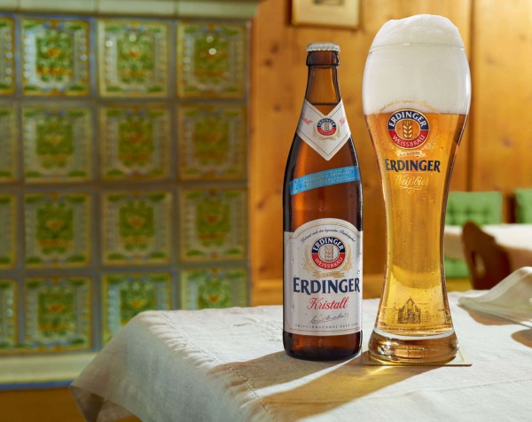 20 x Erdinger bière claire de blé 0,5L boîte d'origine 5,3% vol de bière blanche