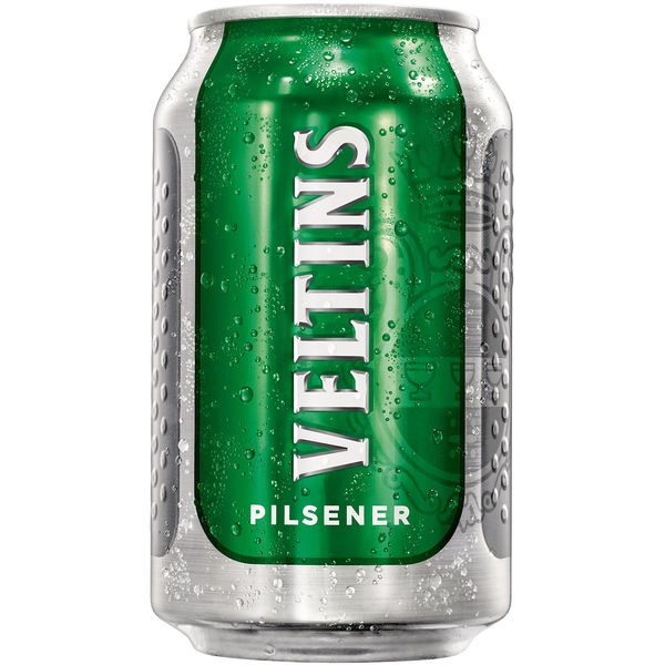 18 boîtes Veltins Pilsener 0,33LL 4,8% vol, y compris un dépôt à sens unique