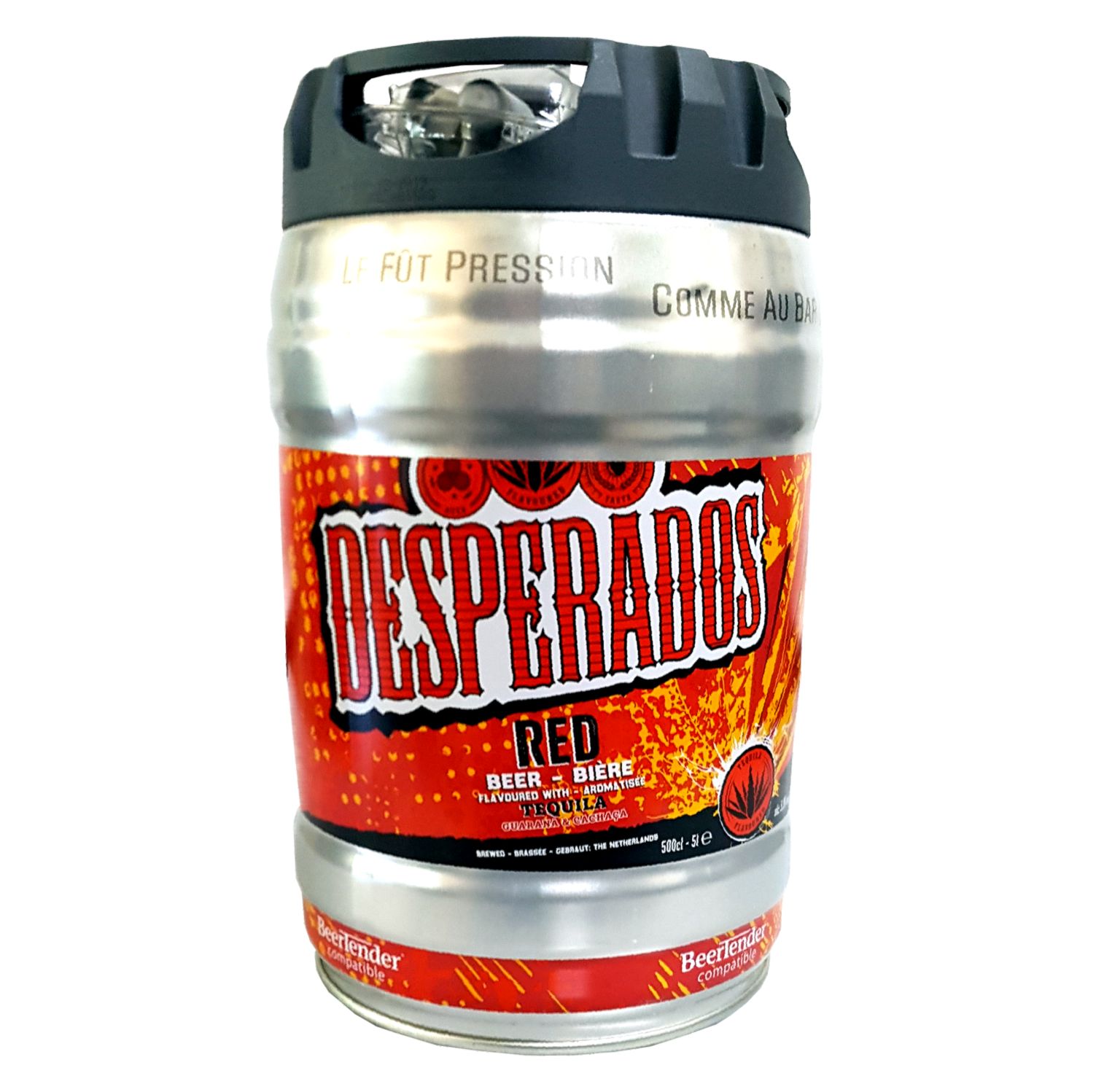 DESPERADOS Desperados Bière original aromatisée tequila fût torp 5,9% 2l 2l  pas cher 