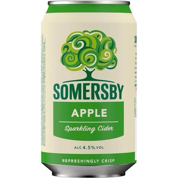 24 canettes de cidre de pomme Somersby 0,33 L 4,5 % vol. Cidre