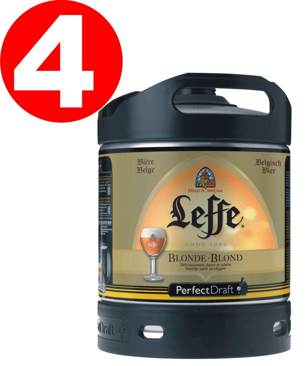 Fût perfectdraft Belgique : Fût 6L bière belge - Brewnation Blog
