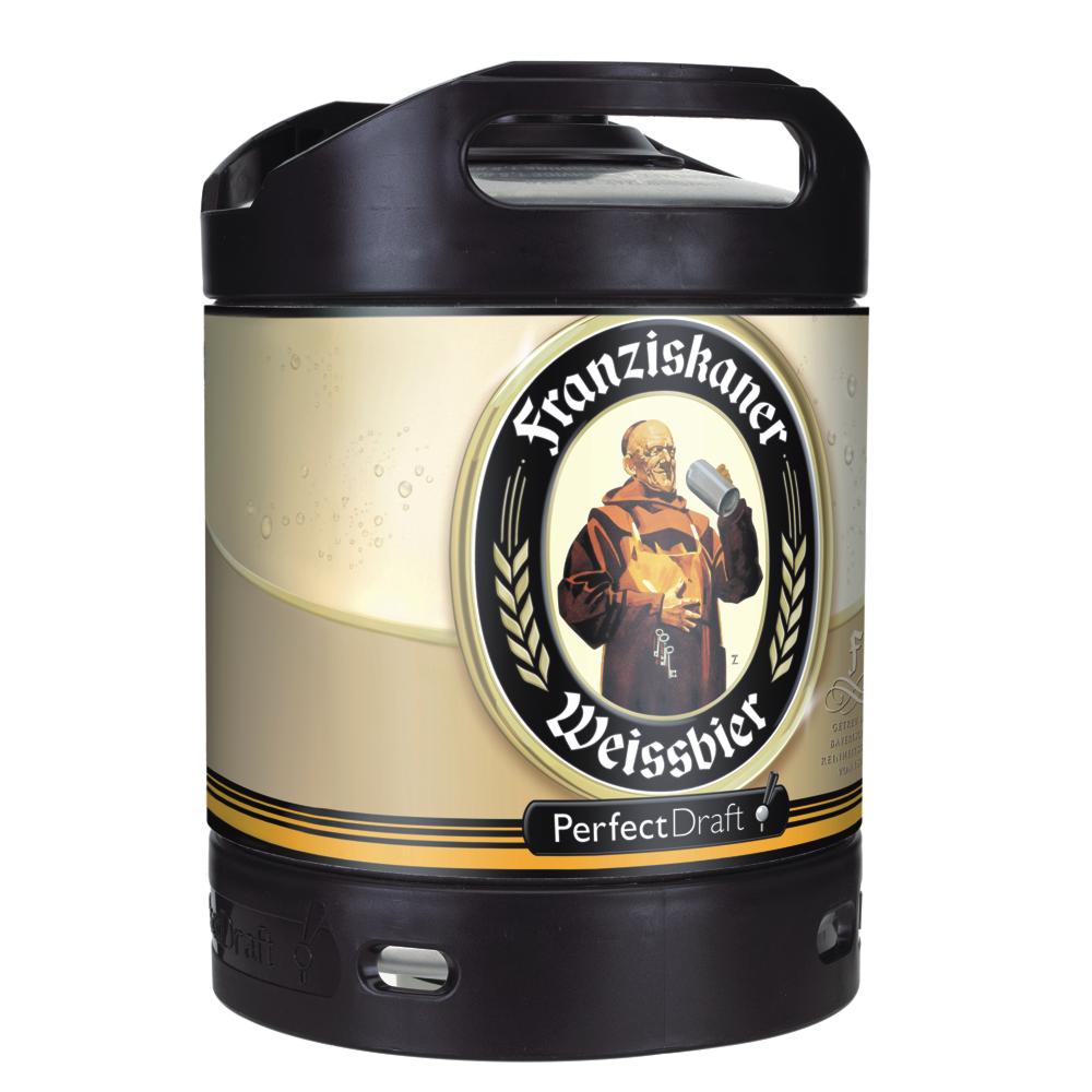 Fut de biere Franziskaner Weissbier biÃ¨re de blÃ© PerfectDraft 6 litres  5,0% vol. fÃ»t de biÃ¨re